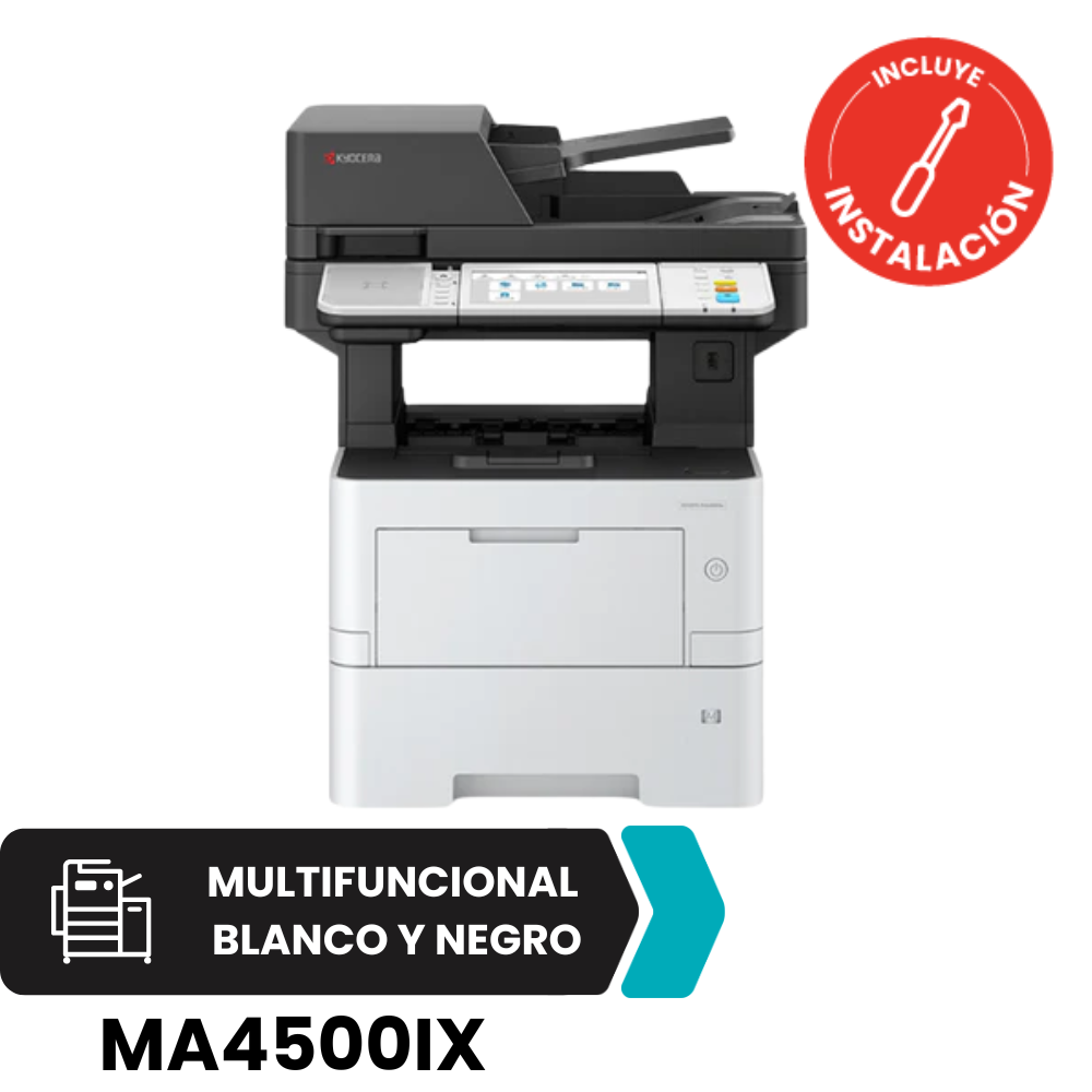 Multifuncional Kyocera Blanco y Negro MA4500ix