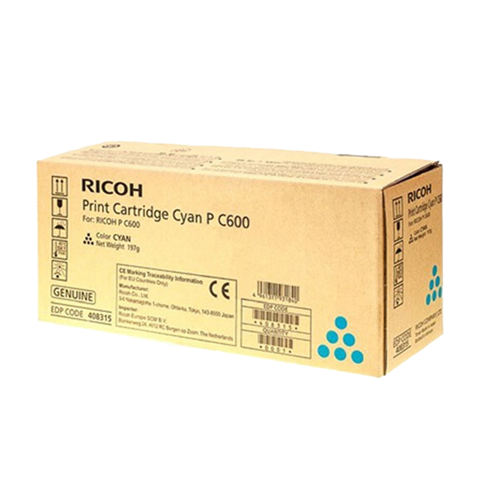 Tóner Ricoh P C600 Cyan