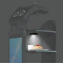 Robot premium de publicidad y reparto - BellaBot Pro