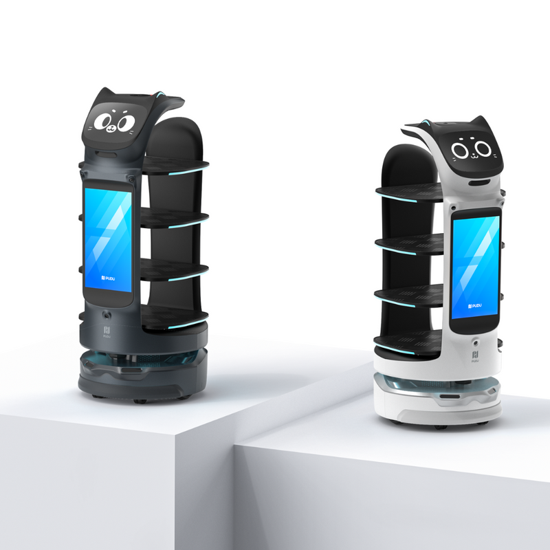 Robot premium de publicidad y reparto - BellaBot Pro