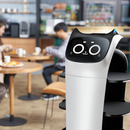 BellaBot Robot de reparto premium con diseño felino