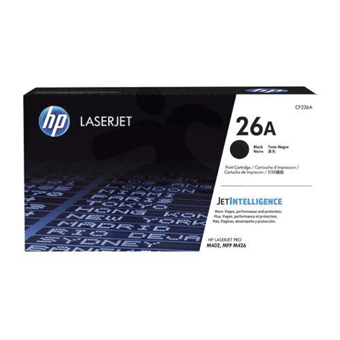Tóner HP 26A Negro (CF226A)