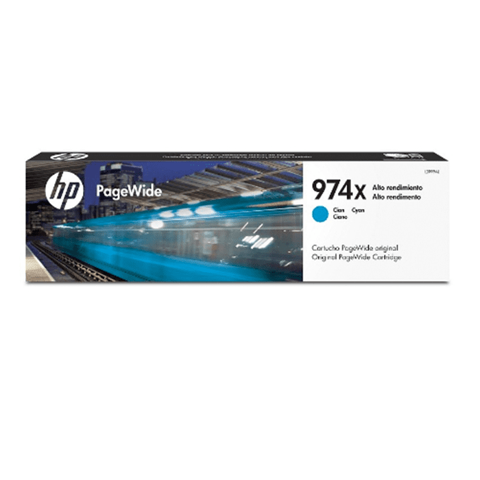 Tinta HP 974 XL Cyan (L0R87AL)