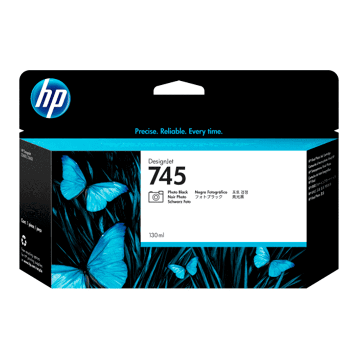 Tinta HP 745 Negro Fotográfico 300 ml (F9J98A)