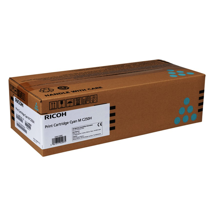 Toner Ricoh PRINT CARTRIDGE CYAN M C250H